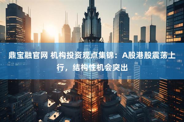鼎宝融官网 机构投资观点集锦：A股港股震荡上行，结构性机会突出